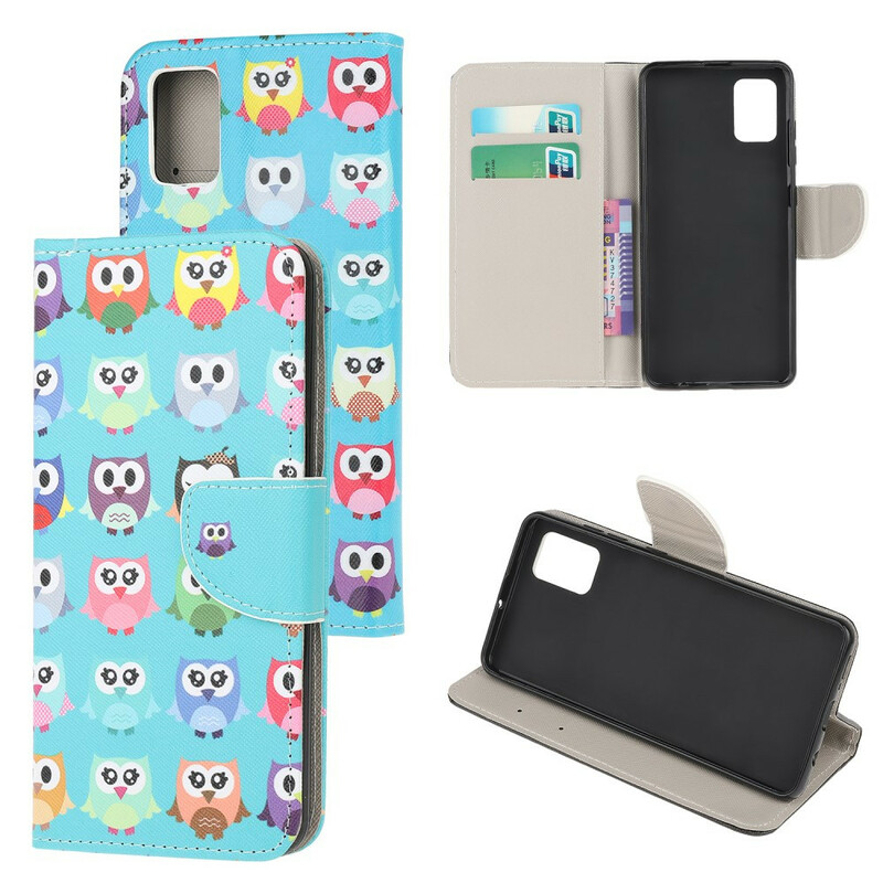 Samsung Galaxy A52 5G Multi Owl Case