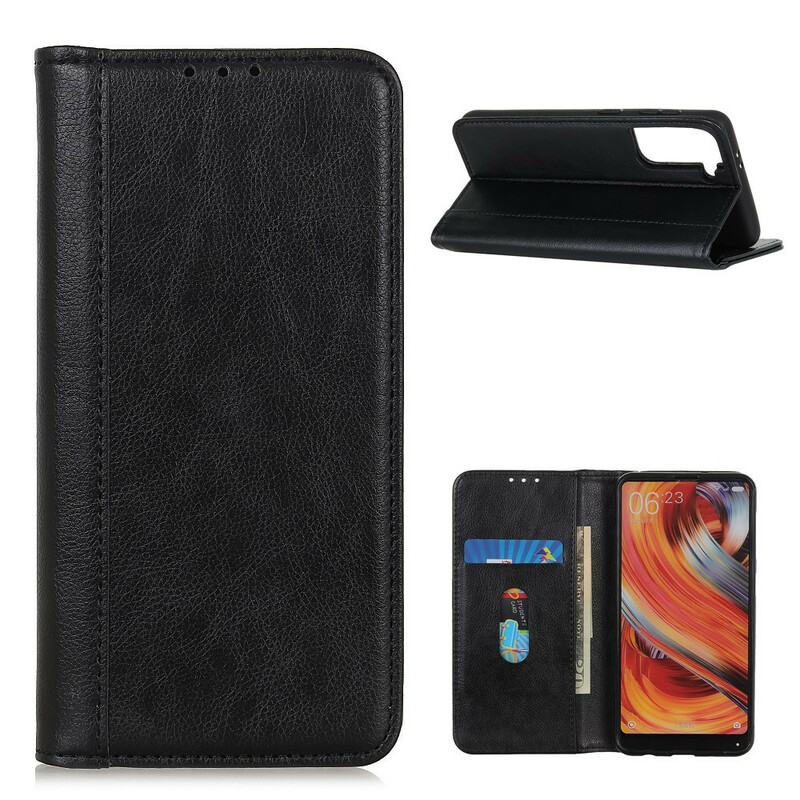 Flip Cover Samsung Galaxy S21 5G Läder Split Elegance