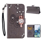 Samsung Galaxy S21 5G fodral Mandala Uggla och charm