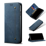 Flip Cover Samsung Galaxy S21 5G Jeans Fabric